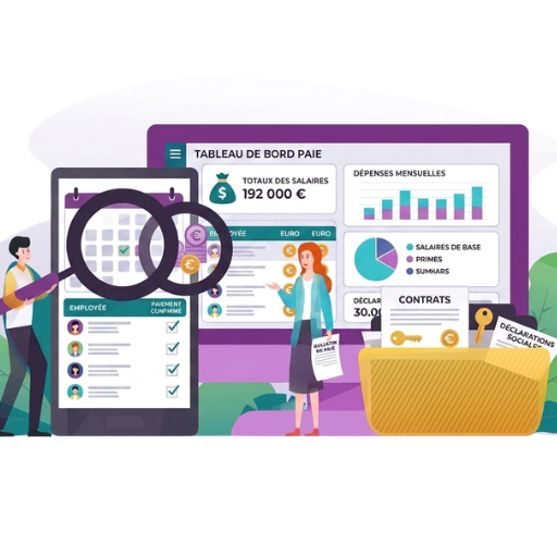 logiciel de la paie :