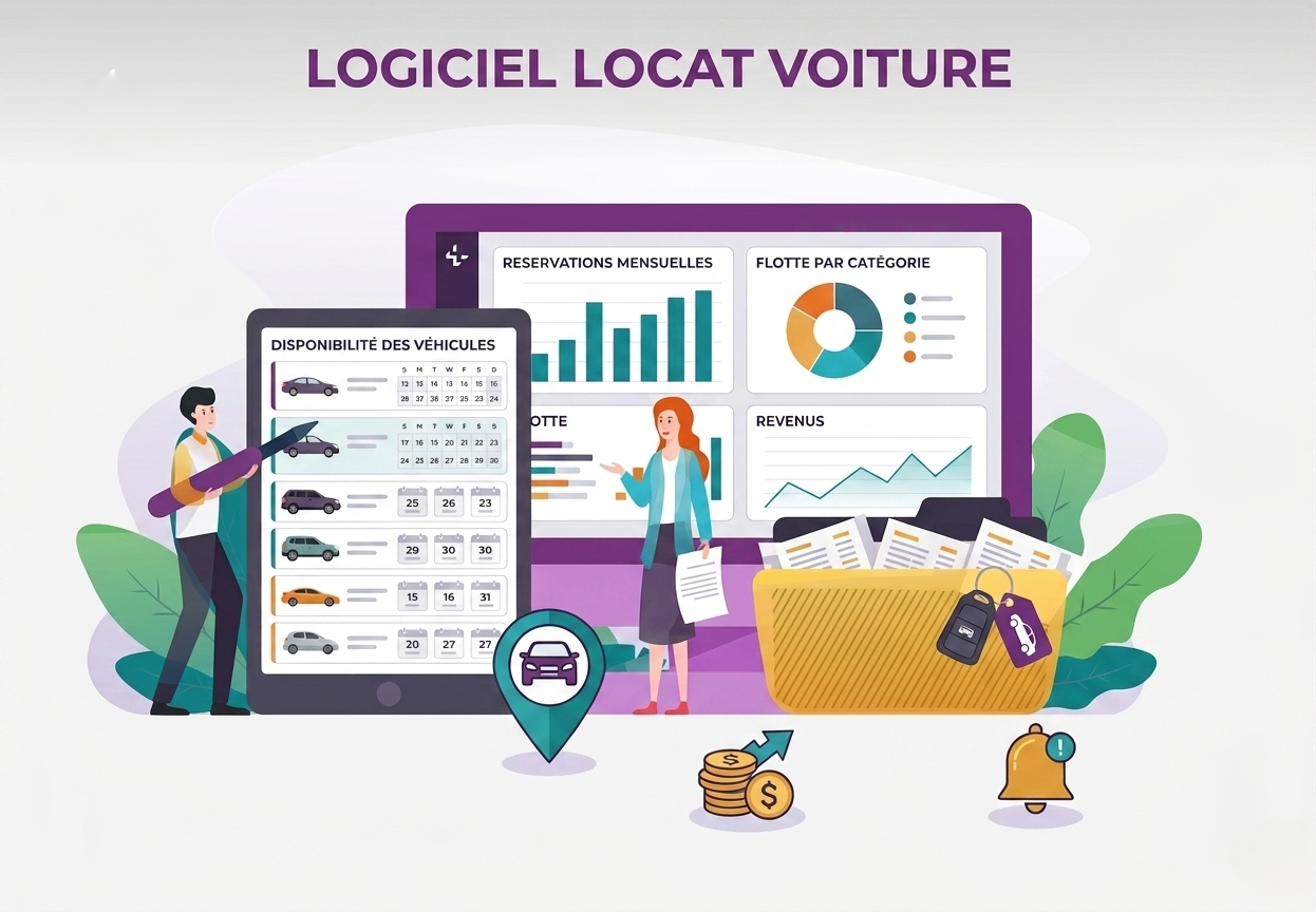 logiciel locat voiture