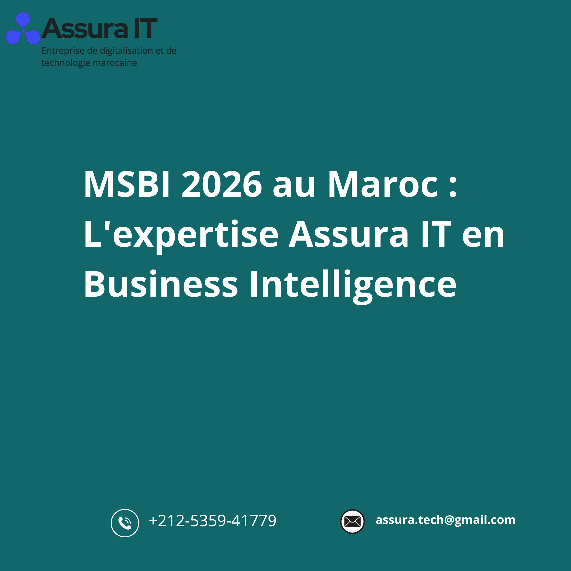 MSBI 2026 au Maroc