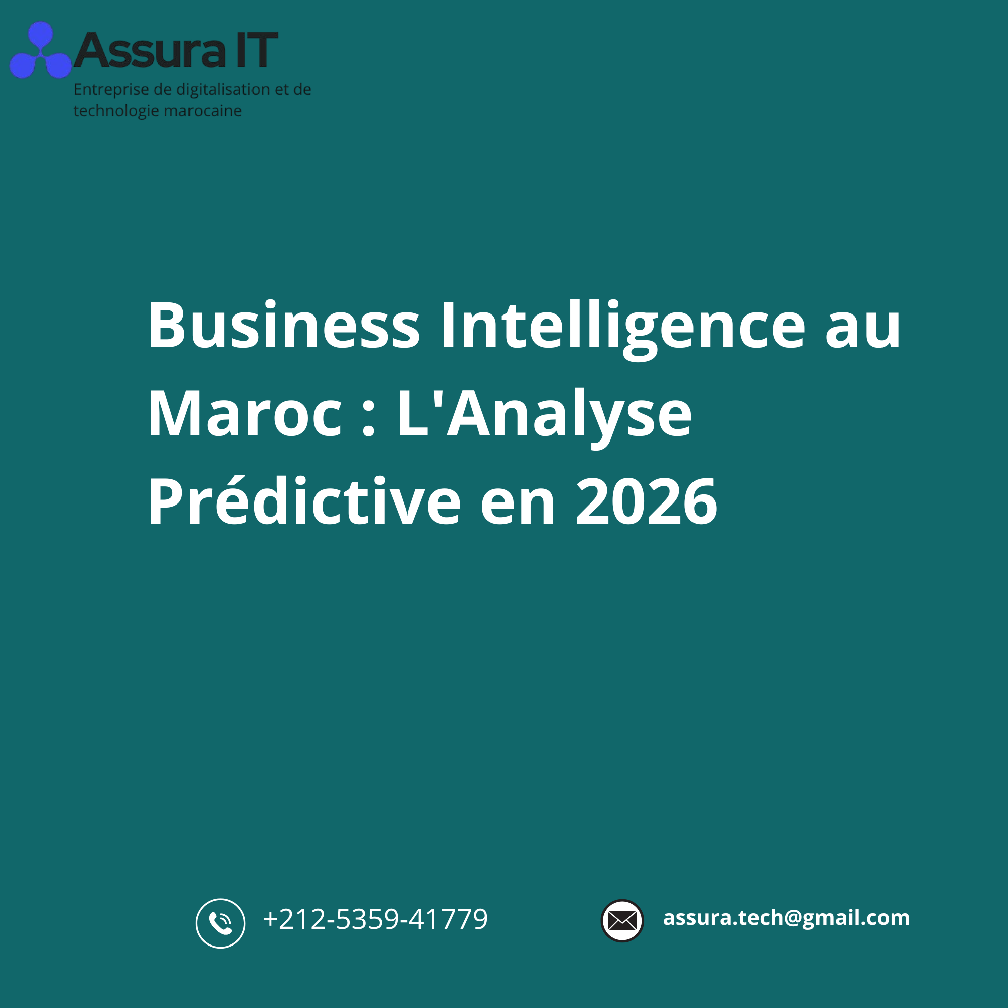 Analyse prédictive et Business Intelligence au Maroc