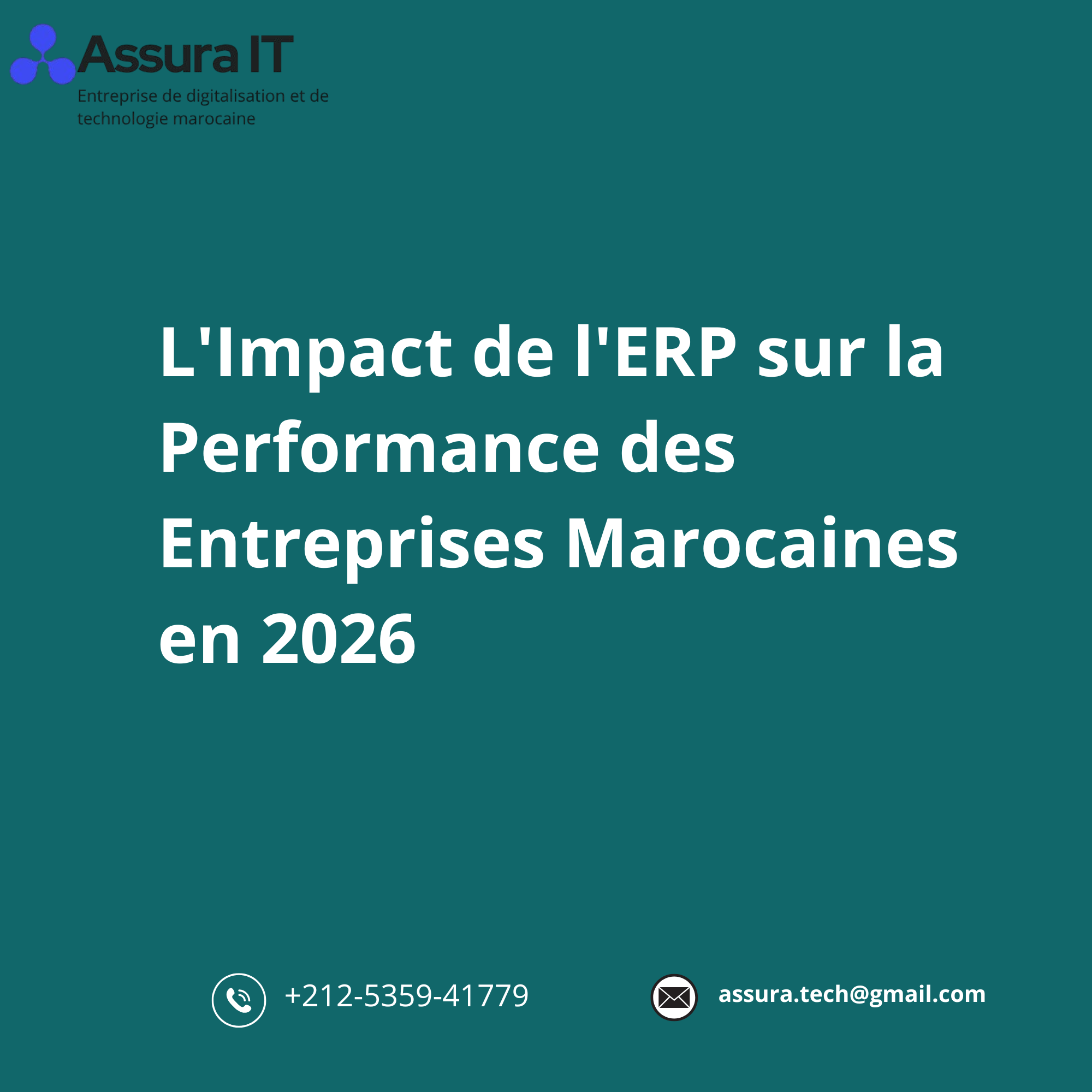 L’Impact de l’ERP sur la Performance des Entreprises Marocaines en 2026