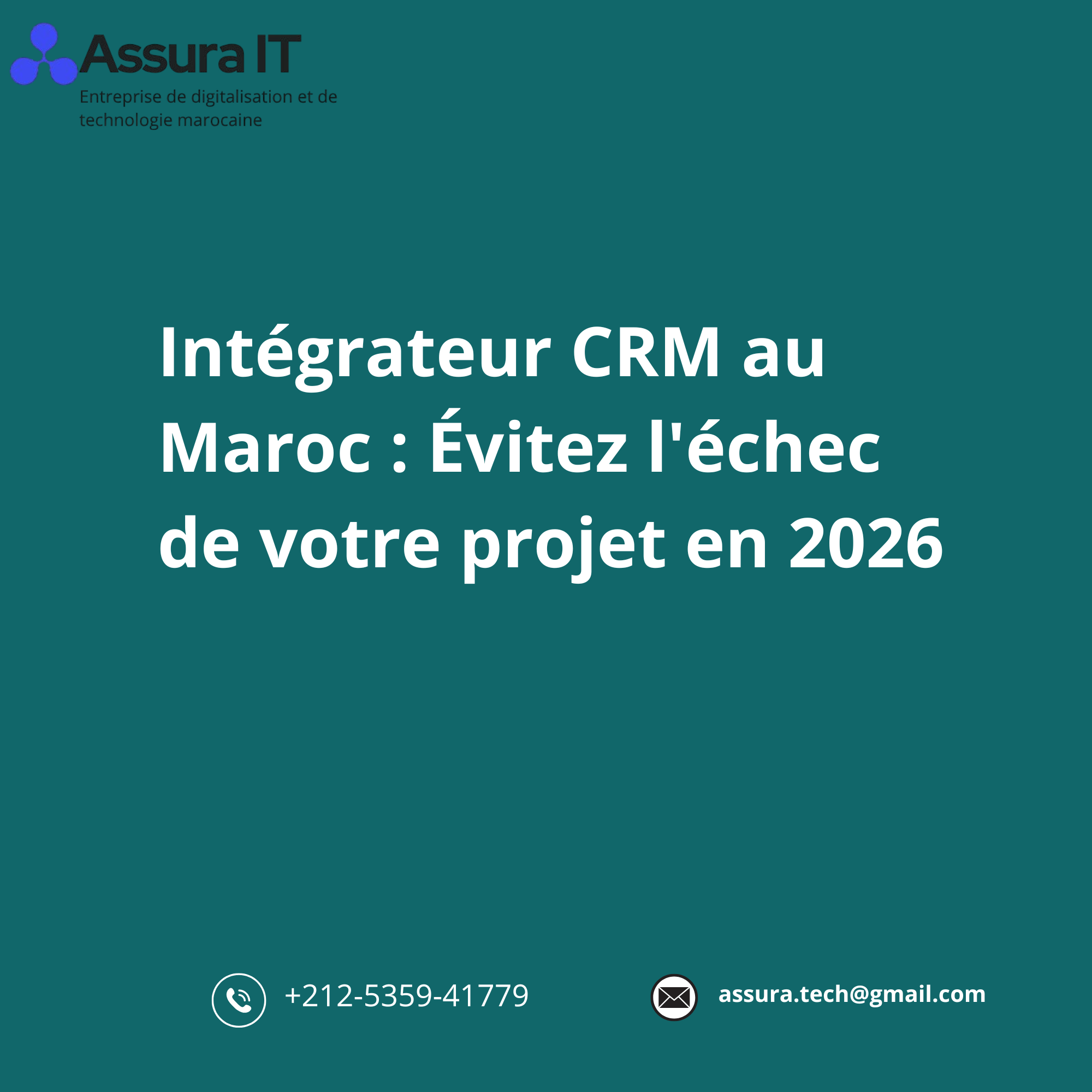 Intégrateur CRM au Maroc
