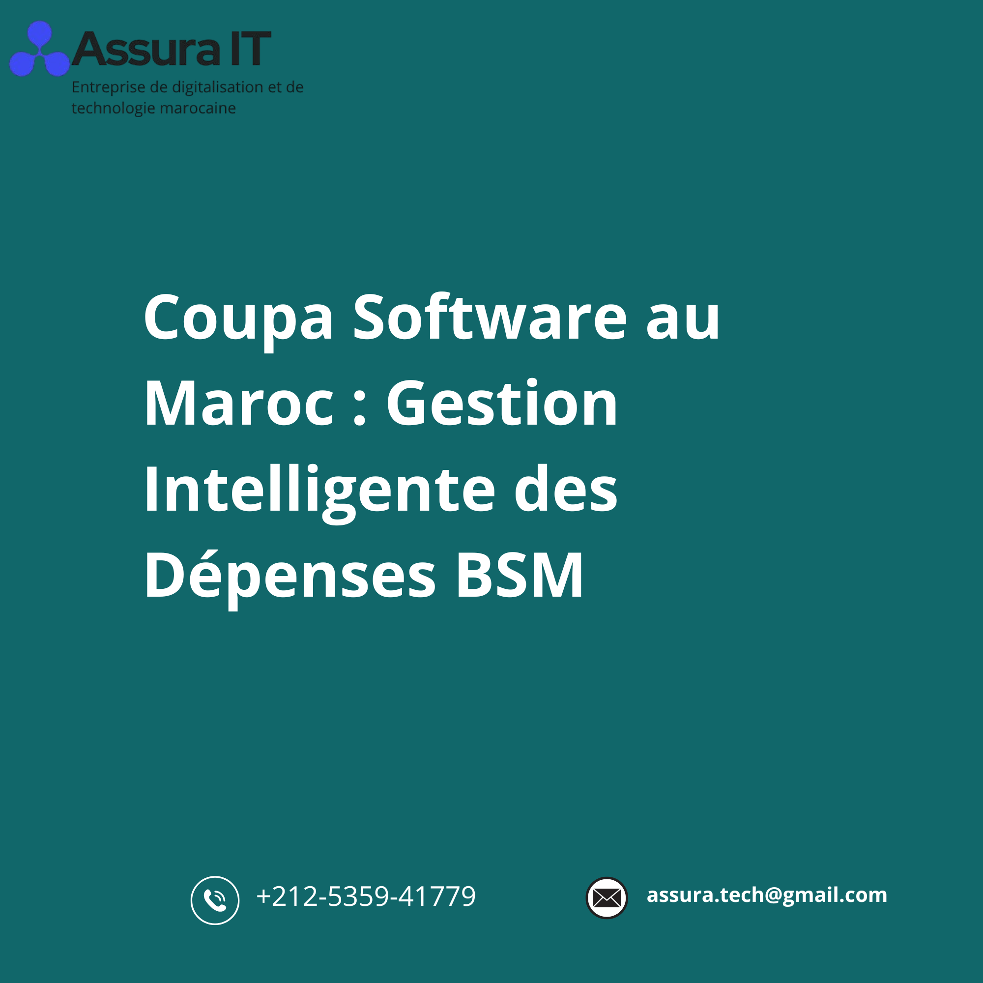 Coupa Software au Maroc : Gestion Intelligente des Dépenses BSM