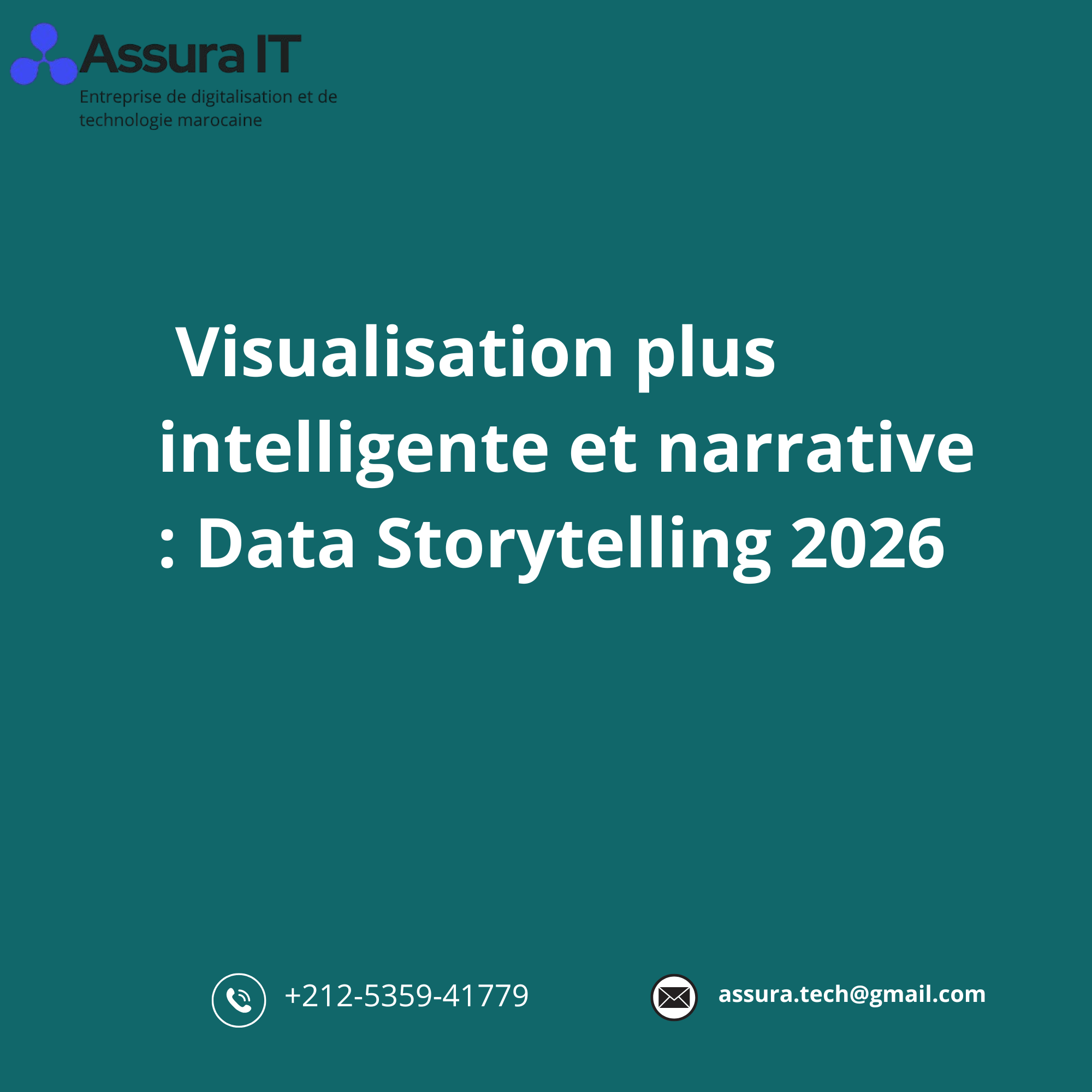 Visualisation plus intelligente et narrative : Data Storytelling 2026